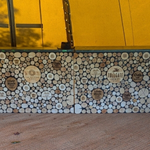 Log Slice Bar Front