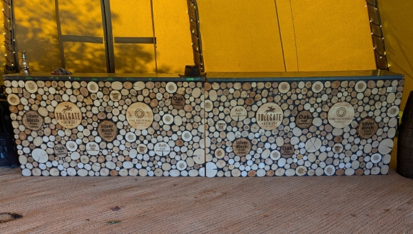 Log Slice Bar Front
