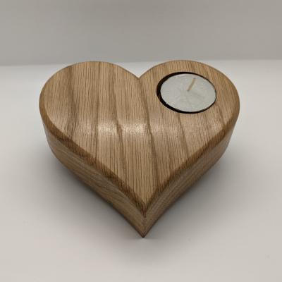 Oak Heart Tealight Large