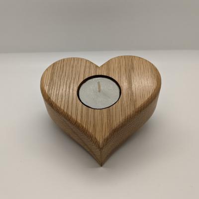 Oak Heart Tealight Medium