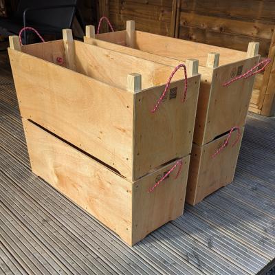4 Woodland Tool Boxes